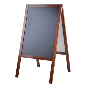 wood chalkboard a frame sign