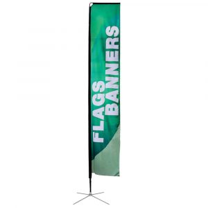 rectangular feather flag sign