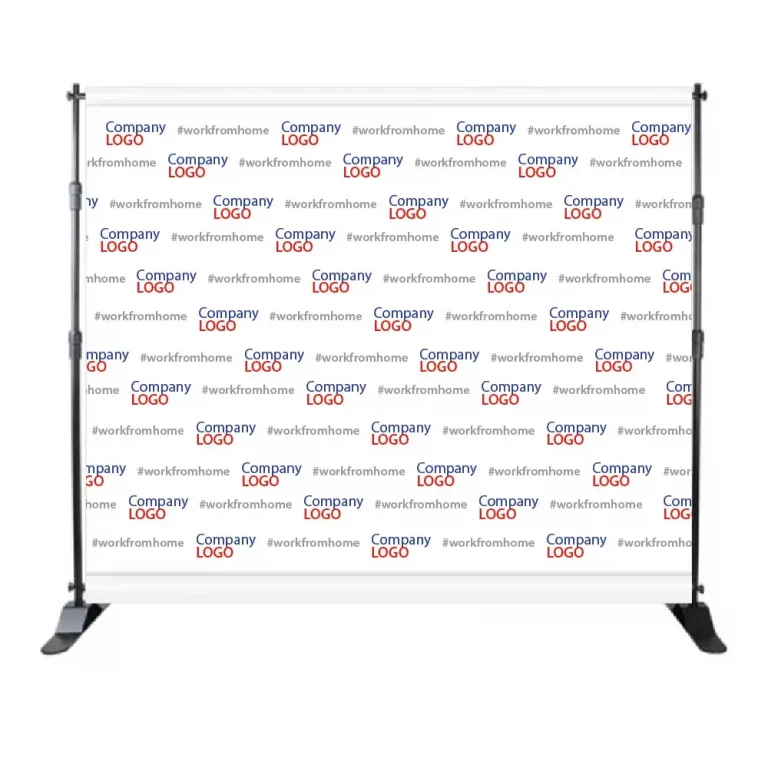 step and repeat logo banner